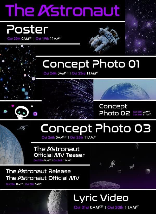 BTS JIN Astronaut 1. pojedinačni album CD+sklopivi poster na pakovanju+Fotoknjiga+lirska kartica+razglednica+grafička naljepnica+naljepnica