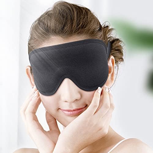 SLEEP maska ​​za oči, 3D Comfort Mekana maska ​​za uklapanje za spavanje, blokiraj svjetlosni poklopac sjene za žene za žene i muškarce