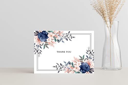 Emily poklon moderne cvjetne zahvalnice-svadbeni tuš Hvala kartica - Baby Shower Hvala kartice-bilješke sa kovertama-Hvala za vjenčanje