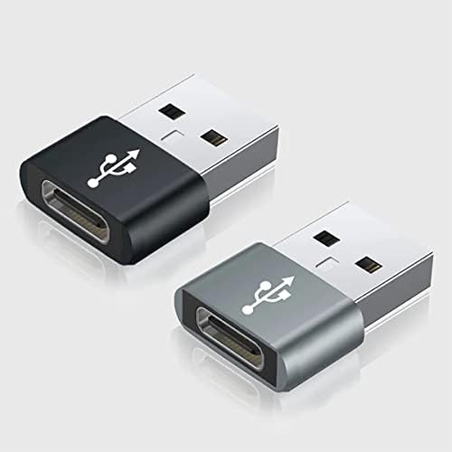 USB-C ženka za USB mužjak Brzi adapter kompatibilan sa vašim Realme X3 5G za punjač, ​​sinhronizaciju, OTG uređaje poput tastature,