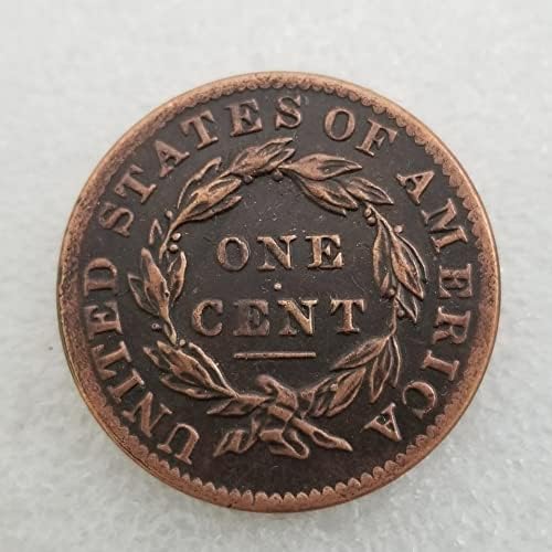 Starinski zanati Američki 1815 ~ 1857.1867 Jedan cent Coin Commorativni novčić