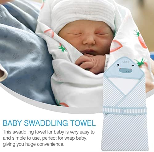 Kisangel Baby Swiddling ručnik 5pcs Zatvoreni ljetni pokrivač prozračna torba za dojenčad novorođeno pribor za ručnik pamučni swaddy