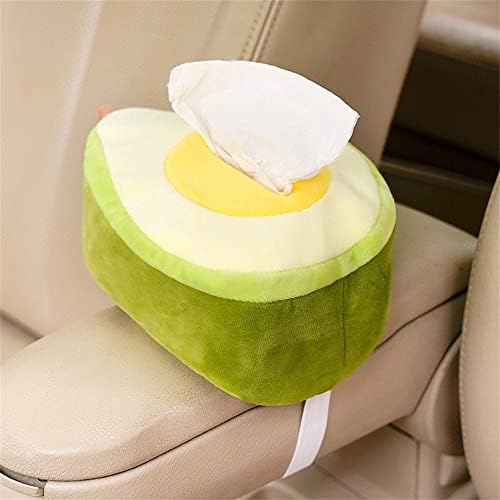 CHDHaltd Car Papir futrola za salvetu, prenosivi automobilski papir kutije za auto sjedalo Watermelon Paper Paket futrola za plišano