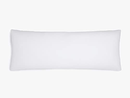 Bijela guska i pero jastuk za tijelo - jastuci veličine 20 inča x 60 inča