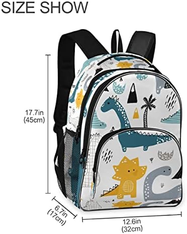 Orezi modni ruksak za žene Djevojka djetinjasti slatki dinosaur školski torba za laptop ruksak rezervirajte torbe za putničku torbu