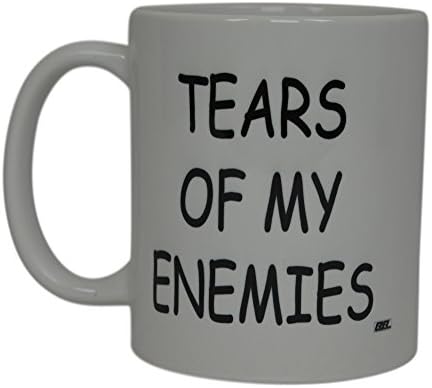 Rogue River Tactical Najbolja Smiješna Šolja Za Kafu Suze Mojih Neprijatelja Novelty Cup Šala Odlična Ideja Za Poklon Za Muškarce