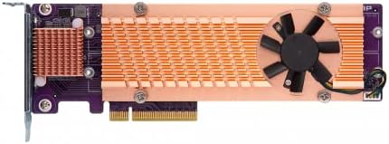 QNAP QM2-4P-384 Quad M.2 PCIe SSD kartica za proširenje, podržava do četiri M.2 2280 faktor obrasca M.2 PCIe SSDS, PCIe GEN3 X8 Host