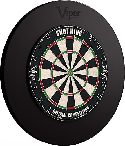 Viper by Gld proizvodi Guardian Dartboard Surround Sisal / Bristle Čelični savjet zidni zaštitnik na zidu