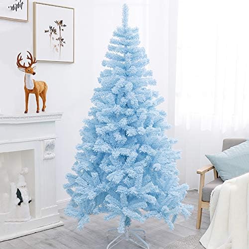 XFXDBT umjetni ukras Božićni ukrasi daljinski upravljač 8 načina plavog Dream Xmas Tree za unutarnju i vanjsku sa nosaču Easy Montaža