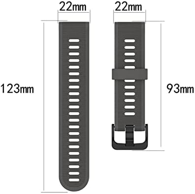 UMCNVV silikonske trake za sat za Garmin Fenix 5 5 Plus 6 6pro 22mm narukvica Forerunner 935 945 S60 S62 narukvice sa pametnim satom