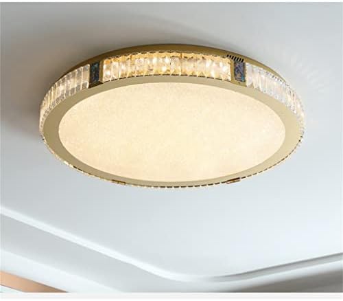 Zsedp okrugla plafonska svjetlost kristalna LED zlatna lampica od nehrđajućeg čelika rasvjeta spavaća soba dnevni boravak kuhinjskog