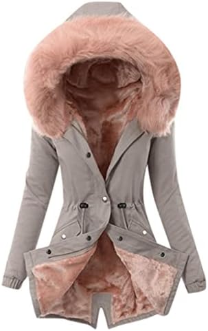 UOFOCO jakna za crtanje Lady Nice Slim Lapel Jesen Soft Full rukav Žene Poslovne kapuljače Krzno obloženo kamuflažu
