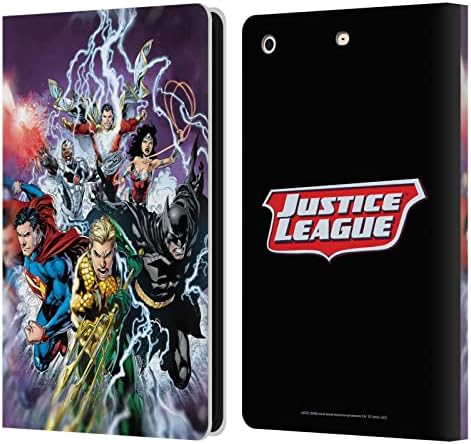 Dizajni za glavu službeno licencirana liga pravde DC stripovi Amerike 1 Comic Consers Cover Book Novčanik Kućište Kompatibilno sa