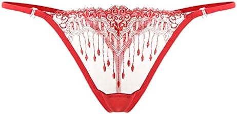Seksi valentini G-gudački remen za žene nestašnim selom niskim usponom čipke T-natrag gaćice udobne tangas kratke tange bikini tanges
