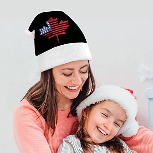 SAD Kanada Javor zastavu Božić kape Bulk odrasle kape Božić šešir za odmor Božić potrepštine