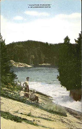 Raj za odmor Scenic Wisconsin sa originalnom antičkom razglednicom