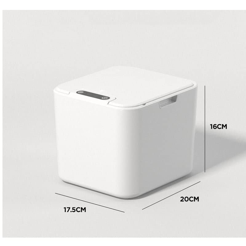 Mxiaoxia Smart Sensor kanta za smeće za kuhinjsku kantu za smeće za kupatilo porodični dnevni boravak pukotine kanta za smeće sa automatskim
