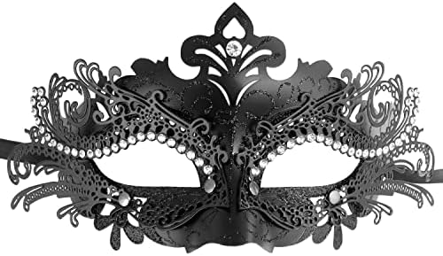 Par Maskenbal Metalne Maske Venecijanska Maska Za Noć Vještica Mardi Gras Maska Cosplay Party Kostimirana Lopta Maska Za Vjenčanje