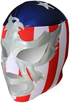 Patriot America Lucha Libre Luchador Maska Za Odrasle Veličina - Meksička Maska Za Rvanje Kostim