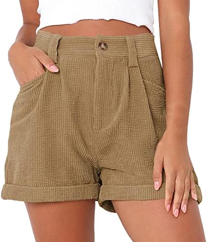 Žene ležerne kratke hlače za crteže Ljeto Visoki struk opušteni-fit atletske kratke hlače retro tiskane lagane hlače sa džepovima