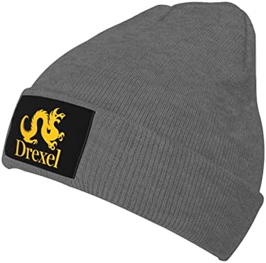 Cwokakde Drexel University Logo Ispis Beanie Pleteni šešir vuneni šešir topla moda na otvorenom unisex