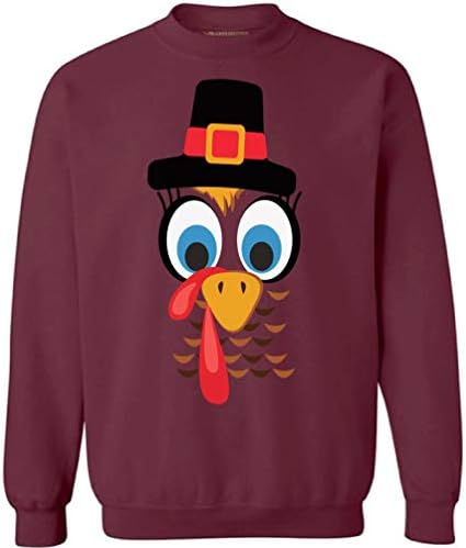 Neugodni stilovi Ture Turkey Face - sretan džemper za Dan zahvalnosti - praznična dukserica za muškarce i žene