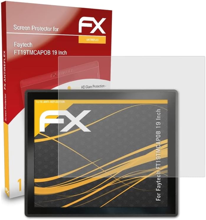 Atfolix zaštitnik ekrana kompatibilan sa Faytech FT19TMCAPOB folijom za zaštitu ekrana od 19 inča, Antirefleksnom i FX zaštitnom folijom