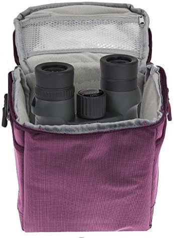 Navitech ljubičasta vodena binokularna torba za binokula, kompatibilna je s Nikon Aculon T01
