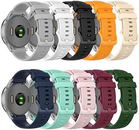 IRFKR 20 mm narukvica za ručni zglob za ticwatch e za Garmin Venu za Forerunner 645 Silikon SmartWatch watch