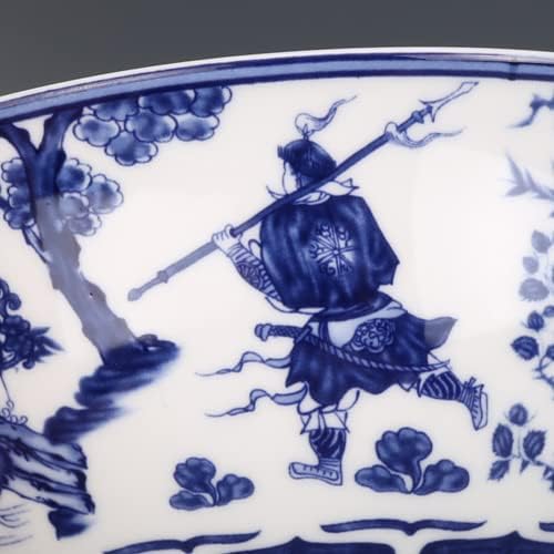 12cm qing qianlong plavi bijeli porculan uzorak uzori ukrasi antikviteta