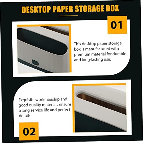 Operilacx 1pc kutija za pohranu kutija za punjenje ručnika za ručnik uredski dekor za automatsko tkivo tkiva Box Desktop stalak za
