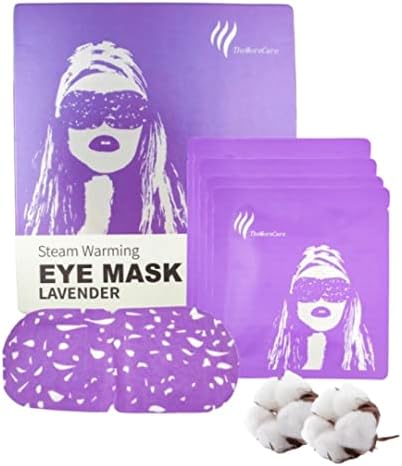 Steam zagrijavanje maska-vruće parna maska ​​za oči, lavanda miris zagrijavanje zagrija za oči lavande-lavande-jastuk-parna maska