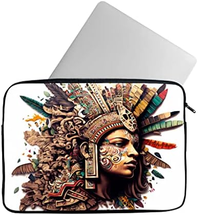 Aztec Print Mac Book Pro 14 rukav - AZTEC grafički laptop rukav - Aztecs Mac rukava za knjige