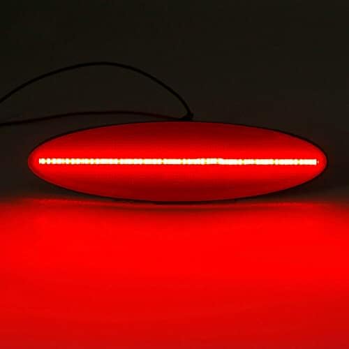 2X LED zadnji blatobran sa dimljenim sočivima Crvena bočna Marker lampa Fender parking lampa kompatibilna sa Chevrolet Corvette C5