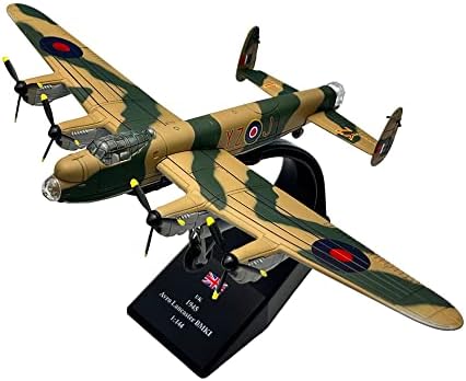 1/144 skala Drugog svjetskog rata britanski Avro 691 Lancaster bombarder avion Metal avion Metal vojni Diecast avion Model za kolekciju