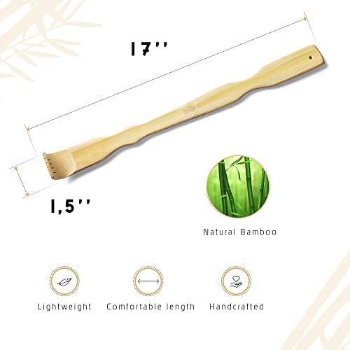TungSam 2 kom samo-terapeutski bambusovi Grebači za leđa