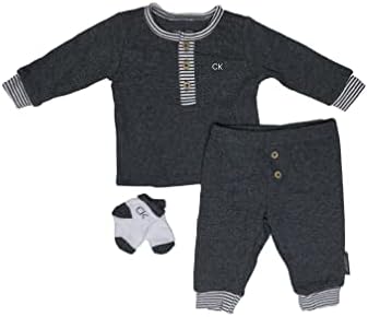 Calvin Klein Baby Boys 4 Komada Pantalone Set Sa Čarapama