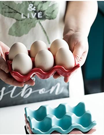 CILKA kuhinjski pribor ladica za jaja za kućne keramičke potrepštine za posuđe zelena
