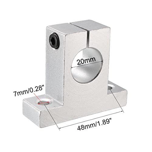 HiPicco 4kom SK20 Aluminijumska Linearna šina nosača nosača 20mm linearna vodilica za kretanje za CNC 3d štampač