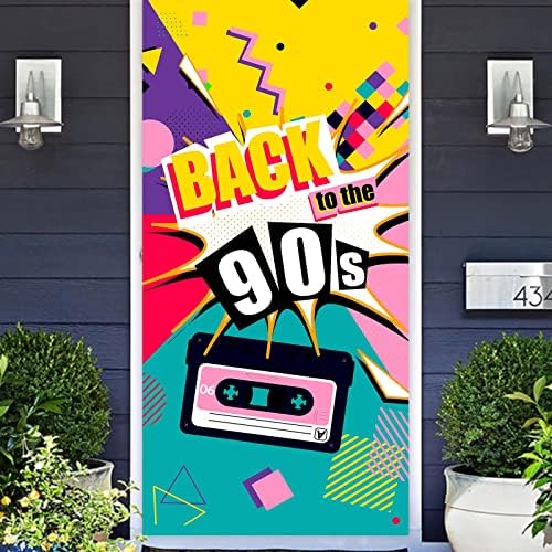 Povratak na 90-ih Banner pozadina pozadinska muzika Hip Pop Rock Retro 1990-ih 90-ih 90-ih tema dekor za 90-ih 90-ih Party Boom Box