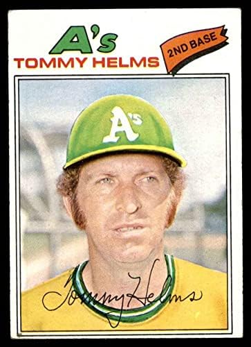 1977. topps 402 Tommy Helms Oakland Atletics VG atletika