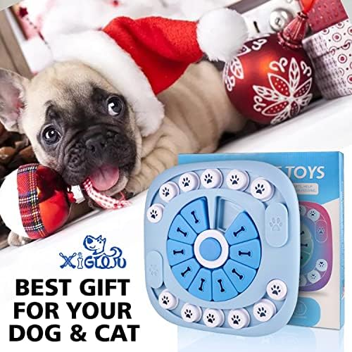 Xigou interaktivne psečke igračke za dosadnu igračke za pse za slagalice za velike srednjeg psa, igračke za obogaćivanje pasa sa dizajnom