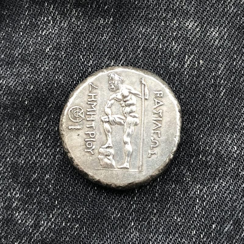 Grčki novčići mesingani srebrni antički obrtni obrtni kovanice nepravilne veličine tipa 14