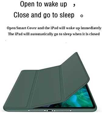 Slučaj za iPad Air 3 2019, 10,5 inča, TRIFOLD SMART futrola i olovka, ladicu za lagano spavanje / buđenje lagane stalke, STU FACT