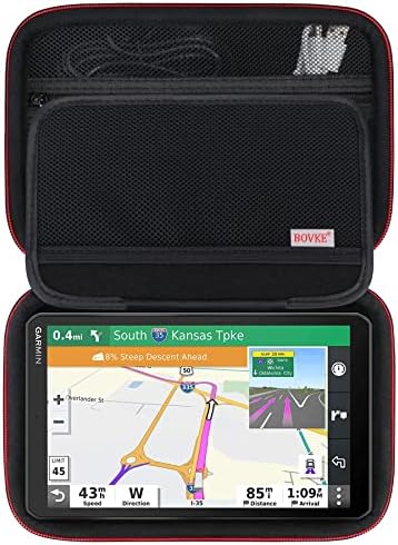 BOVKE teško nošenje GPS futrola za Garmin dezl OTR800 / dezl OTR810 / DriveSmart 86 / Garmin RV 890 8 inčni GPS Navigator sistem,