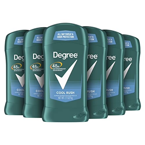 Stepen Men antiperspirant dezodorans 48-satna zaštita od mirisa Cool Rush Mens dezodorans Stick 2.7 oz, pakovanje od 6