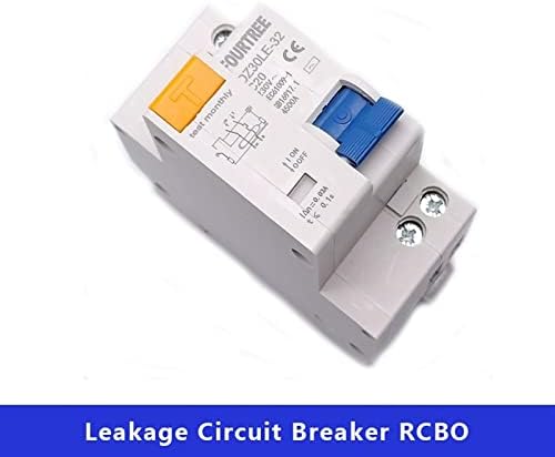 TEDDO 1kom Dpnl DZ30L 230V 1p+N prekidač preostale struje sa zaštitom od preko i kratkog curenja RCBO MCB