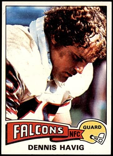 1975 FAPPS 411 Dennis Havig Atlanta Falcons Nm + Falcons Colorado