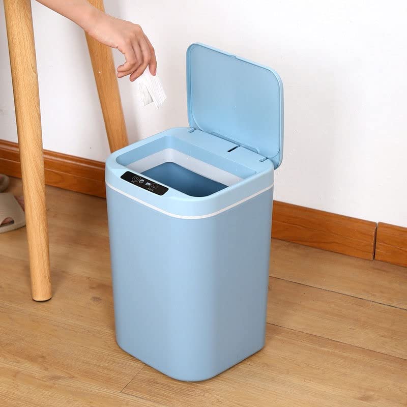 Uxzdx automatska indukcijska kanta za smeće dnevna soba kuhinjska ostava pametno otvaranje i zatvaranje kanta za domaćinstvo