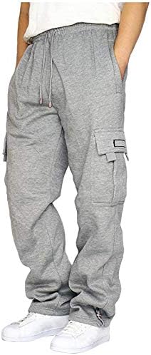 Trumci za muškarce za muškarce teške prekrivene rukom teretna hlače jeseni zimske elastične struine prakse vrećaste joggere sa džepovima